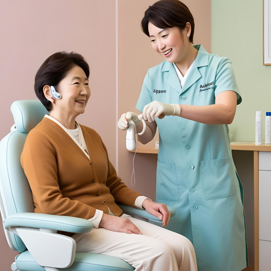 聞こえの再調整のサポートイメージ